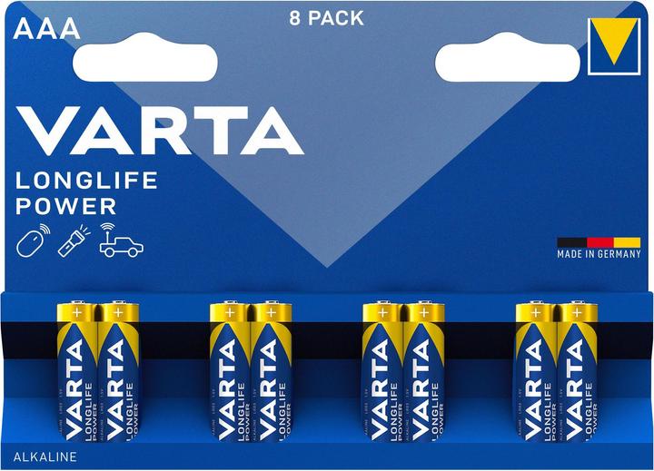 Produktbild Varta Longlife Power (8 Stk., AAA, 1270 mAh)