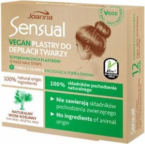 Produktbild Joanna Sensual Face Hair Removal Patches Vegan Natural (Körperpuder)