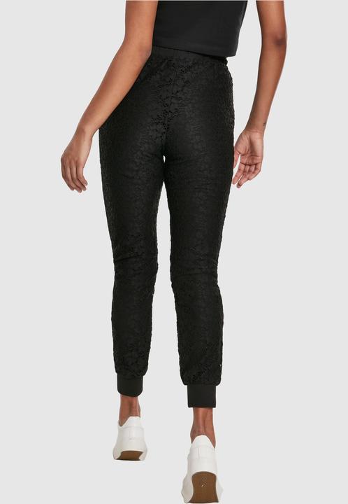Immagine prodotto Urban Classics Pantaloni da jogging in maglia pizzo donna (XS)