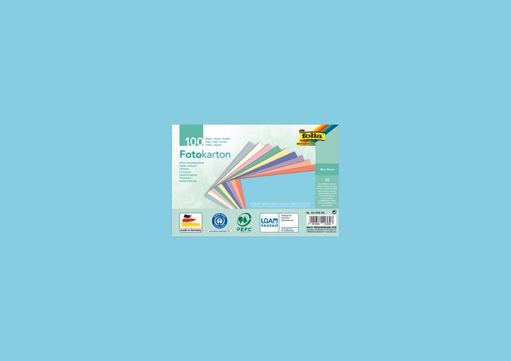 Actual product image Folia Photo cardboard PASTELL, 500 x 700 mm, 300 g/sqm (300 g/m², 100 x)