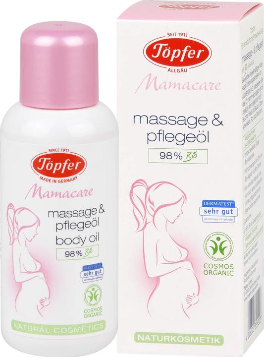 Töpfer Huile de massage et de soin Mamacare 100ml