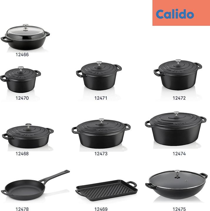 Produktbild Kela Calido (26 cm, Bräter + Schmortopf, Aluminiumguss)