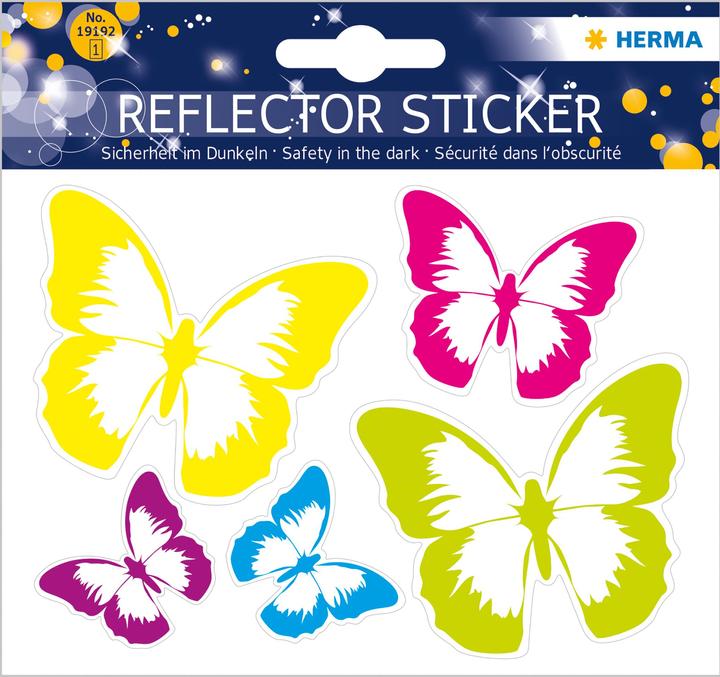 Actual product image HERMA Reflector stickers