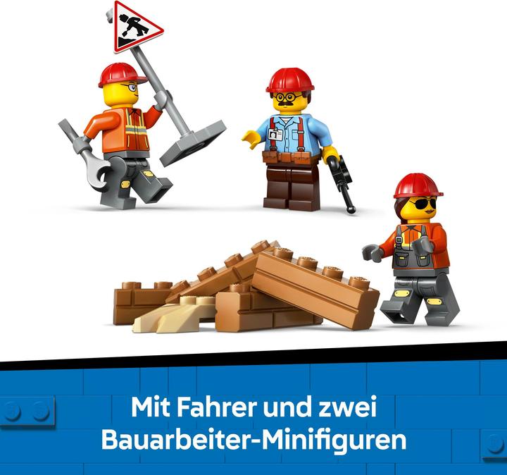 Actual product image LEGO Gelber Bulldozer mit Frontlader (60466, LEGO City)