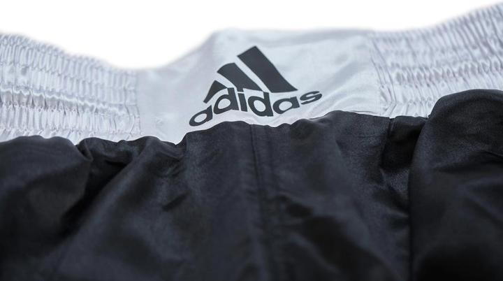 Actual product image adidas Kickboxing pants black / white, adiKBUN100T (170)