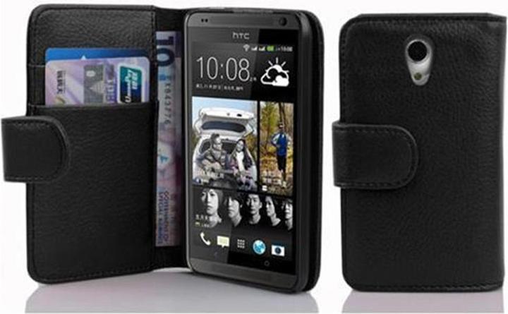 Produktbild Cadorabo Book mit Struktur Cover (HTC Desire 700)