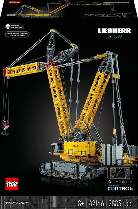 LEGO Gru cingolata Liebherr LR 13000 (42146, LEGO Technic)