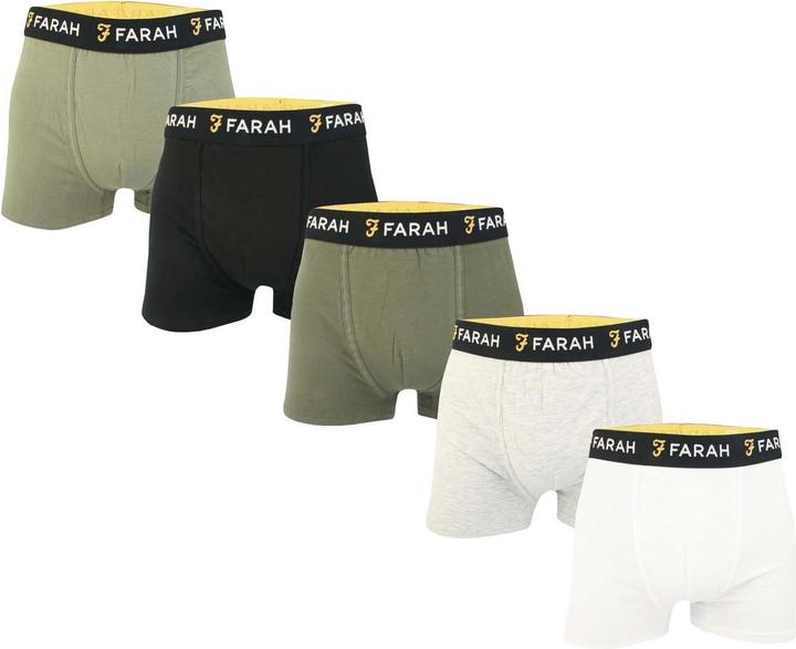 Farah Renzo Boxershorts (5erPack)