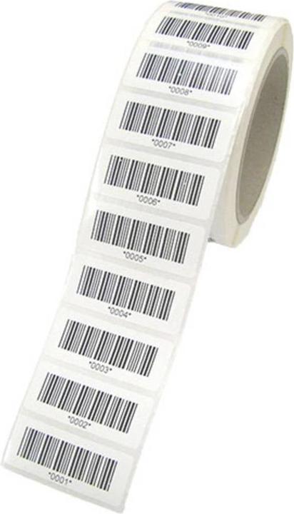 Produktbild HT Instruments Barcodeetiketten lfd. Nr. 1001 2000 Barcode Etiketten 1000 Stück auf Rolle von bis 1 St.