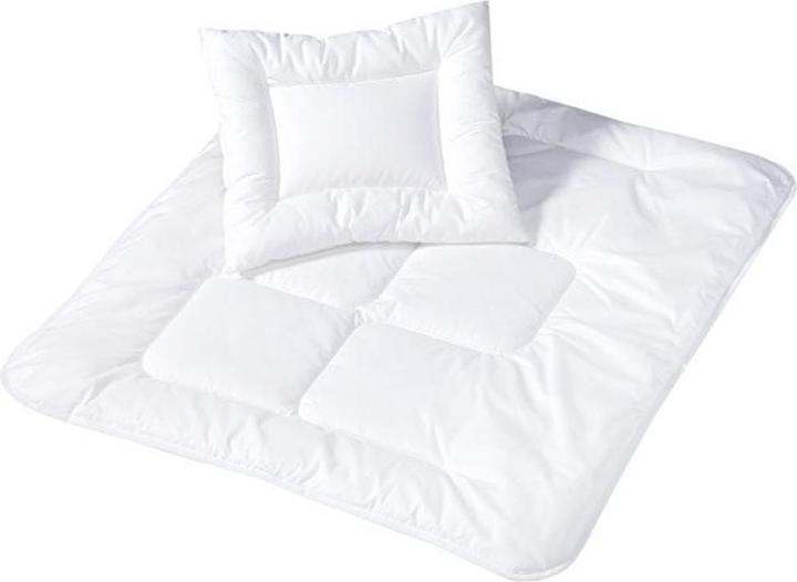 Actual product image Julius Zöllner Duvet + pillow, Basic (80x80 cm/ 40x35 cm) (80 x 80 cm)