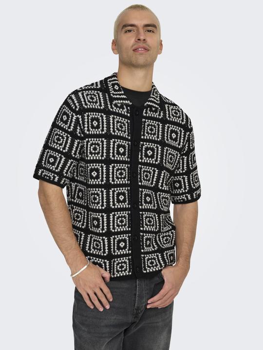 Actual product image Only & Sons ONSBART Gestricktes Polo-Hemd Polo (XL)