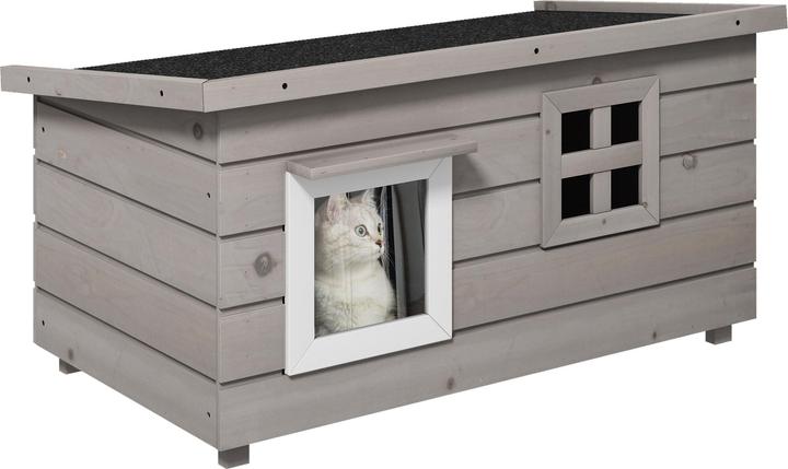 Immagine prodotto PawHut Casa per gatti con finestra (Gatto)