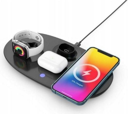 Actual product image iLike 4in1 15W Wireless Magsafe Qi Charger Stand (15 W)