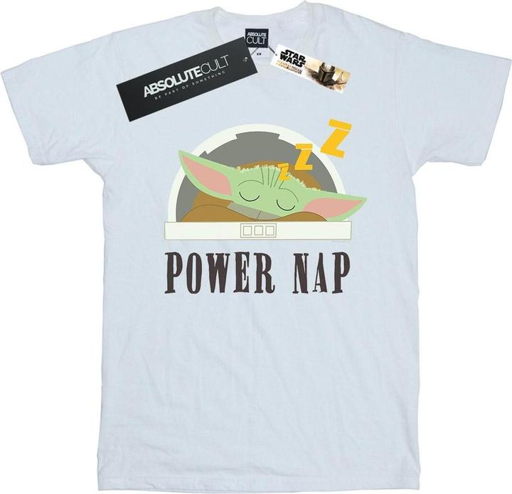 Immagine prodotto Star Wars The Mandalorian Power Nap Child Maglietta Uomo (4XL)