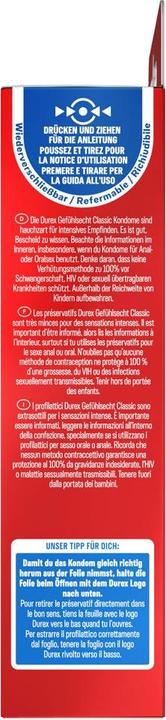 Produktbild Durex Gefühlsecht Classic (8 Stk.)