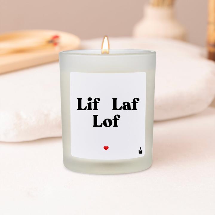 Immagine prodotto Chatty Candles Duftkerze Woody Lif Laf Lof