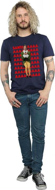 Produktbild Elf Buddy Santa Scream TShirt (XL)