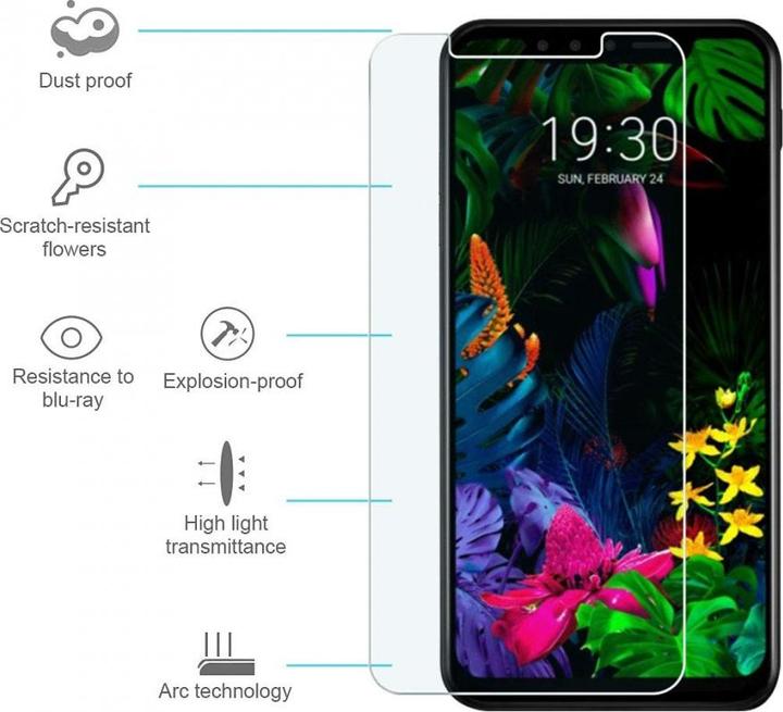 Produktbild Screenguard LG G8S ThinQ Panzerglas Schutzfolie Case Friendly Design (1 Stück, LG G8s ThinQ)