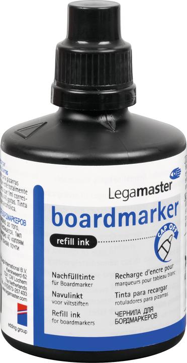 Legamaster Nachfülltusche 100ml schwarz alkoholgelöst geruchsarm für TZ1 (Schwarz, 1 mm, 1 x)