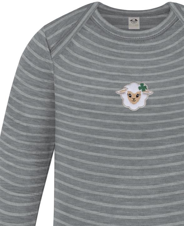 Actual product image Normani 2-pack baby merino bodysuit long sleeve "Auckland" - 9373 (62)