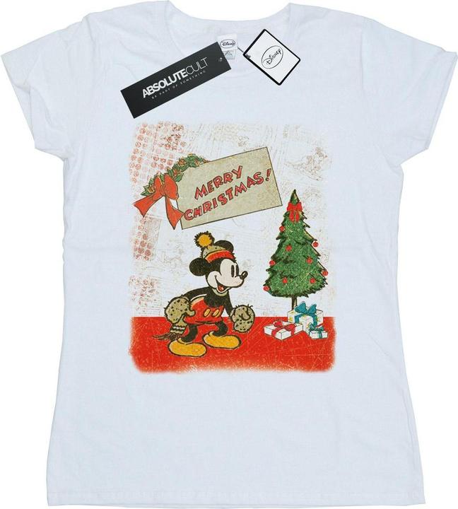 Produktbild Disney Mickey Mouse Vintage Christmas TShirt (L)