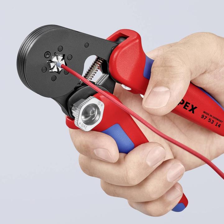 Produktbild Knipex Selbsteinstellende Crimpzange für Aderendhülsen (180 mm)