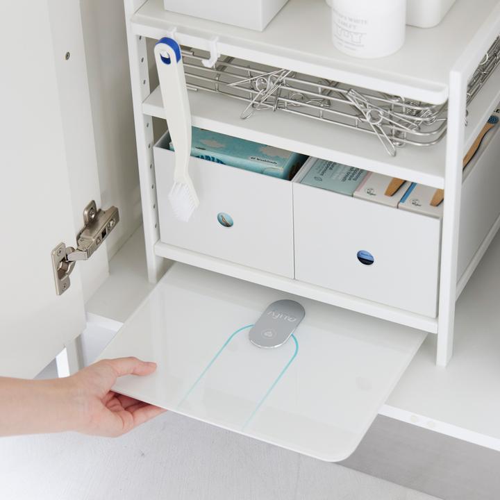 Actual product image Yamazaki 3-tier under-sink organiser TOWER