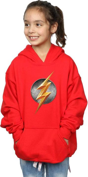 Produktbild Justice League Movie Flash Emblem Kapuzenpullover Mädchen (152, 158)