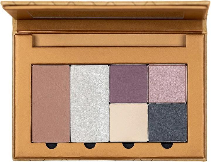 Actual product image Benecos BIO Palette Small New York - 12g - Beauty ID (Whipped cream, pearl onyx, ballerina glam, Matt Plum)