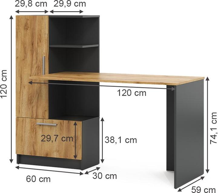 Actual product image Vichy Tomy (150 x 59 x 120 cm)