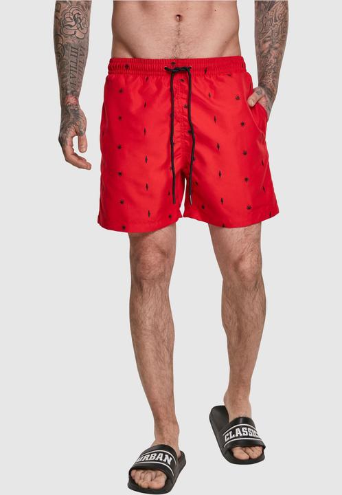Urban Classics Embroidery Swim Shorts