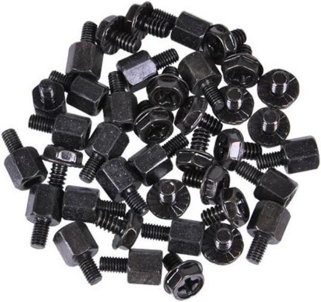Image du produit Phobya Kit de vis pour cartes mères (type 6mm)