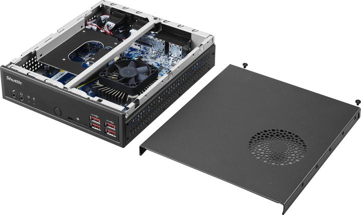 Image du produit Shuttle Barebone XPC slim DH32U5 Intel Core i5-1135G7 2x32GB DDR4-3200 2xSODIMM 4xUSB 3.2 4xHDMI noOS (Intel Core i5-1135G7)