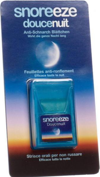 Produktbild Snoreeze Doucenuit Anti-Schnarch Blättchen