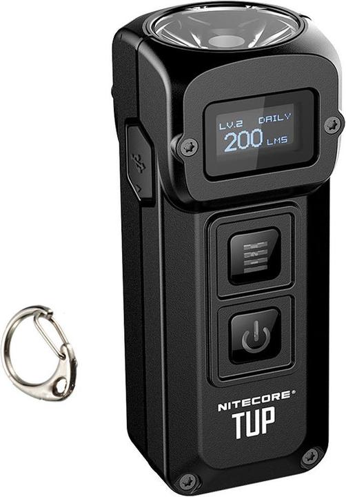 Nitecore TUP - schwarz (7.03 cm, 1000 lm)