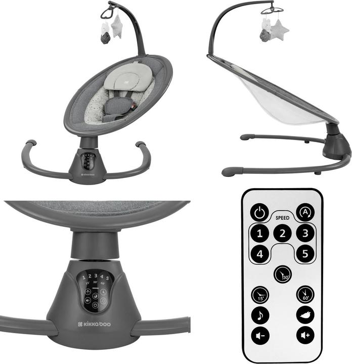 Produktbild Kikkaboo elektrische Babywippe Twiddle