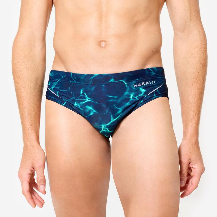 Immagine prodotto Nabaiji Badehose Slip Herren - 900 Tiare blau/grün (50)