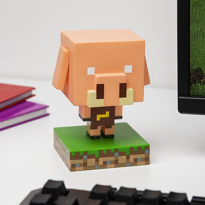 Actual product image Paladone Products Minecraft Piglin Icon Light