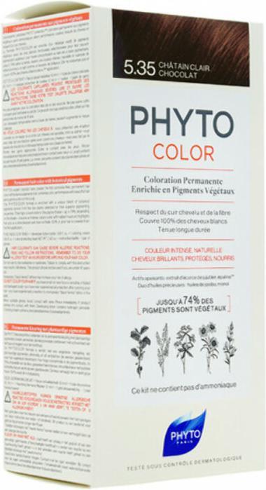 Produktbild Phyto color 535 castaño claro dorado (535 castaño claro dorado)