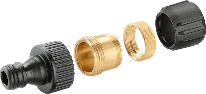 Kärcher Collegamento del rubinetto (Adattatore per rubinetti interni, Adattatore per rubinetto, 26.50 mm)