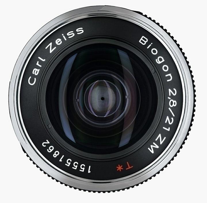 Actual product image Zeiss Biogon T (Leica M, full size)