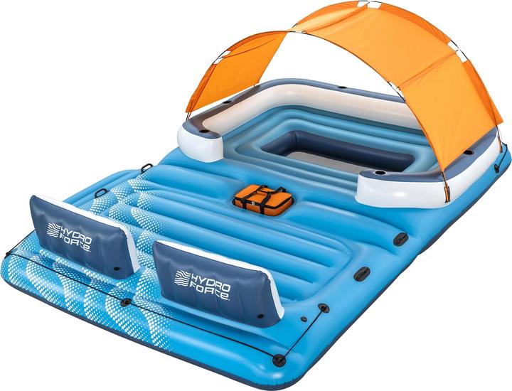 Actual product image Bestway Hydro Force Tropical Breeze 6-Person Inflatable Party Island 3.73 m