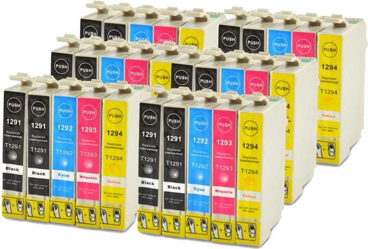 Produktbild Hermex Alternative Tintenpatrone zu Epson T1295 (M, BK, C, Y)
