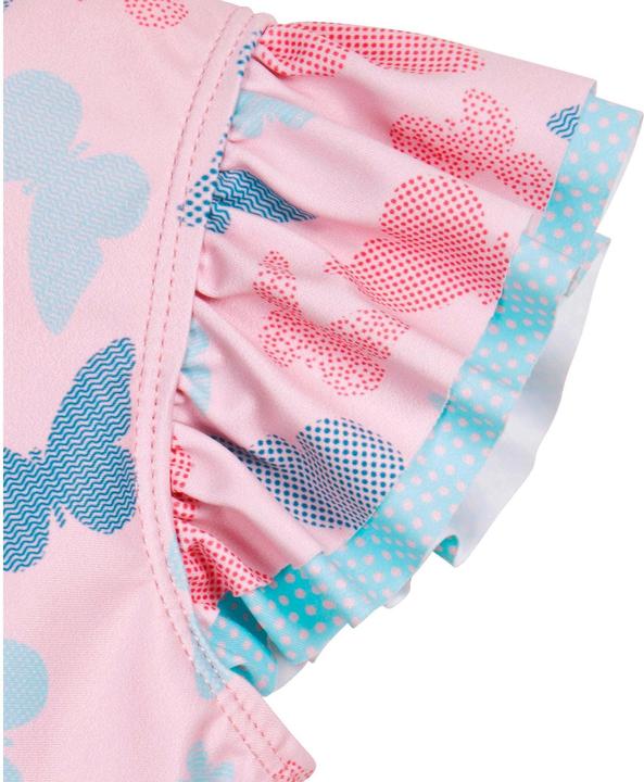 Image du produit Playshoes Ensemble de bain UV papillon rose/turquoise taille 122-128 (122, 128)