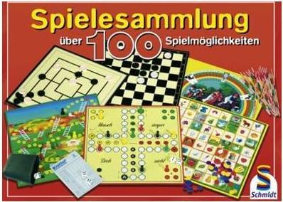Produktbild Schmidt Spiele Spielesammlung über 100 Spiele (Deutsch)