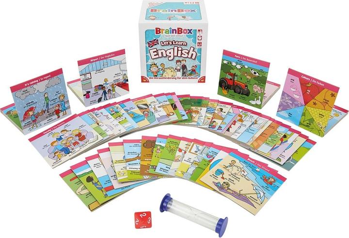 Actual product image Brainbox Let's Learn English (German)