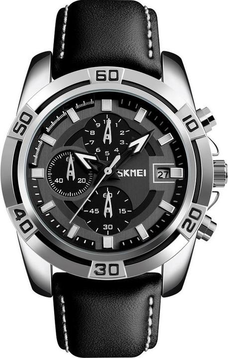 Produktbild Skmei 9156SIBK Herrenuhr + BOX