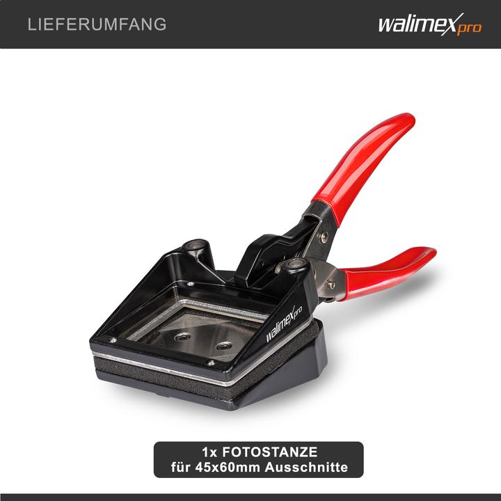 Actual product image Walimex 45x60mm photo punch (Photo emulsion)