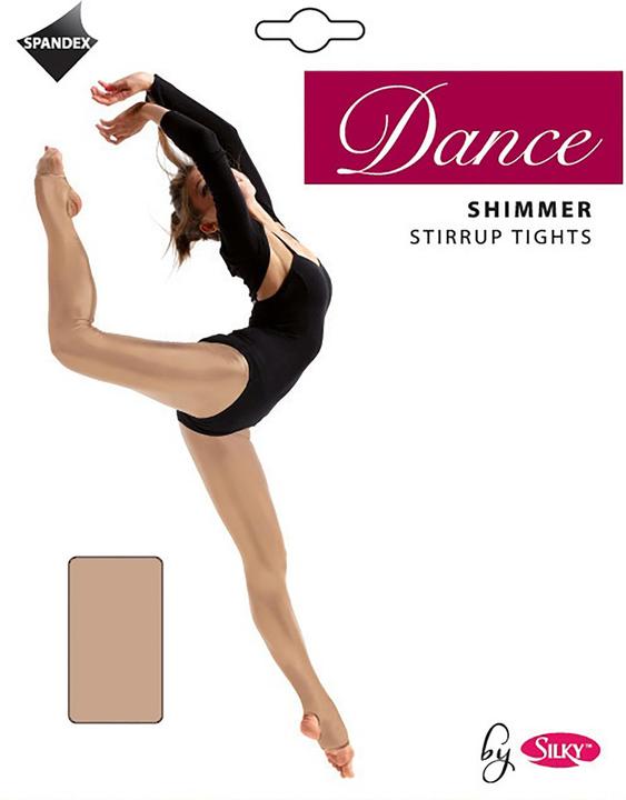 Image du produit Silky Collants de danse fille talon et ouverture orteils effet chatoyant (140)