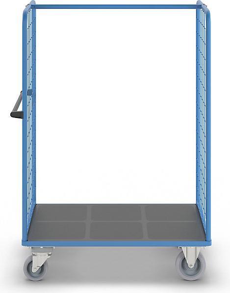 Produktbild eurokraft pro Etagenwagen mit Gitter-Seitenwänden (500 kg)